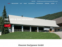 dachpower.at Webseite Vorschau