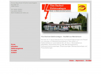 dachsel-elektro.de Webseite Vorschau