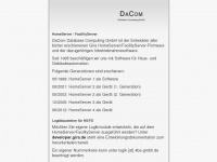 dacom-ha.de Webseite Vorschau