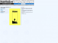 daedalos-online.de Webseite Vorschau