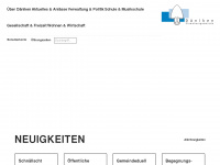 daeniken.ch Webseite Vorschau
