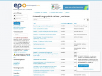 epojobs.de Webseite Vorschau