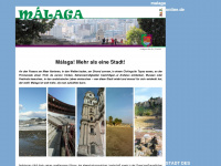 malagaonline.de Webseite Vorschau