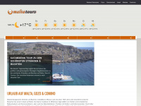 malta-tours.de Webseite Vorschau