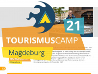 tourismuscamp.de Webseite Vorschau