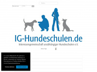 ig-hundeschulen.de Webseite Vorschau