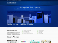 wewewe.de Webseite Vorschau