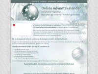 adventskalender-online-weihnachten.de Webseite Vorschau