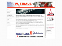 straub-deutz.de Webseite Vorschau