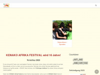 kenako-festival.de Webseite Vorschau