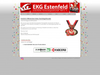 ekg-estenfeld.de Webseite Vorschau