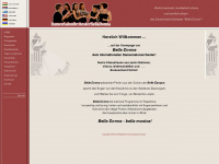 damensalonorchester-belladonna.de Webseite Vorschau