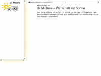 damichele.ch Webseite Vorschau