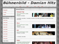 damianhitz.ch Webseite Vorschau
