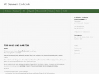 dammann-landhandel.de Webseite Vorschau