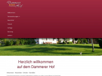 dammerer-hof.de Webseite Vorschau