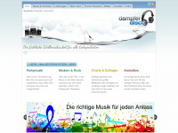 dampferdisco.de Webseite Vorschau