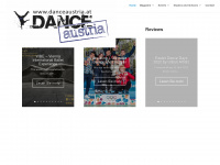 danceaustria.at Webseite Vorschau