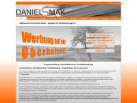 daniel-smak.de Webseite Vorschau