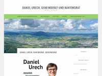 daniel-urech.ch Webseite Vorschau