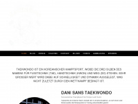 danisans-taekwondo.at Webseite Vorschau