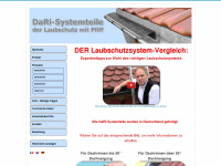 dari-systemteile.de Webseite Vorschau