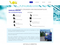 dariusz-krause.de Webseite Vorschau