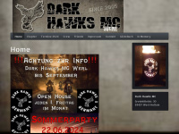 dark-hawks.de Webseite Vorschau