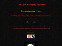 darkacademy.de Webseite Vorschau