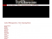 darkdimensions.ch Webseite Vorschau
