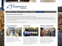 darkwolf.ch Webseite Vorschau