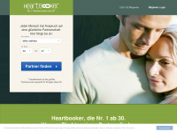 heartbooker.at Webseite Vorschau