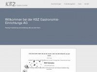kbz-gastro.ch Webseite Vorschau