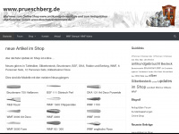 prueschberg.de Webseite Vorschau