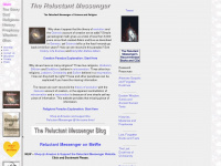 reluctant-messenger.com Webseite Vorschau