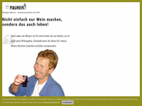 weingutmaurer.com Webseite Vorschau