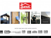 hofer.net Webseite Vorschau