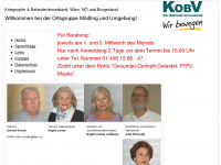 kobv-moedling.at Webseite Vorschau