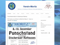 verein-moritz.at Webseite Vorschau