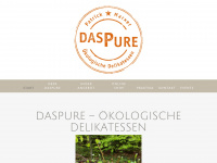 daspure.ch Webseite Vorschau