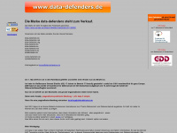 data-defenders.de Webseite Vorschau