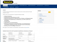 datacat.de Webseite Vorschau