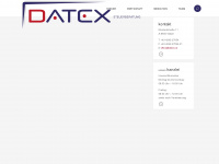 datex.at Webseite Vorschau