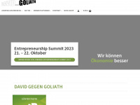 david-gegen-goliath.de Webseite Vorschau