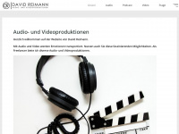 david-reimann.ch Webseite Vorschau
