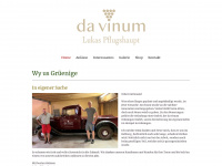 davinum.ch Webseite Vorschau
