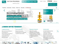daytonprogress.de Webseite Vorschau