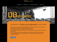 db-showtec.de Webseite Vorschau