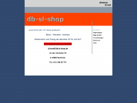 db-sl-shop.de Webseite Vorschau