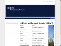 db0xw.de Webseite Vorschau